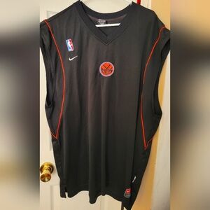 NEW YORK KNICKS Nike NBA Black Sleeveless Jersey XXL